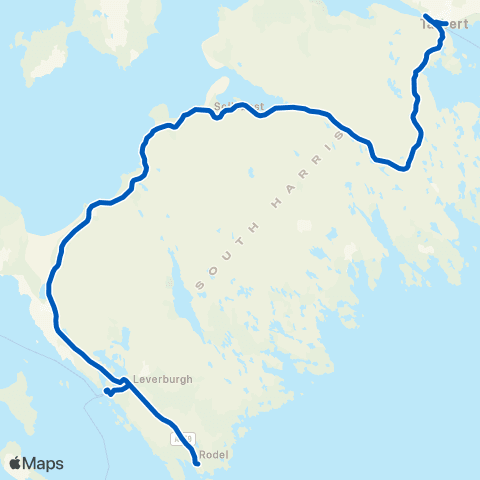 Lochs Motor Transport Car Park - Bus Station map
