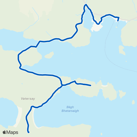 Jonathan Boyd Post Office - Village map