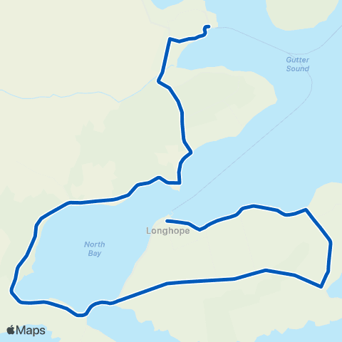 Isle of Hoy Development Trust Pier - Royal Hotel map