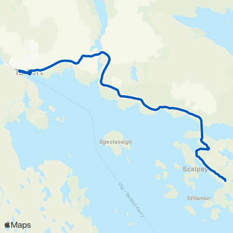 Lochs Motor Transport Car Park - Outend map