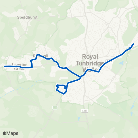 Go-Coach Hire The Hare - The Skinners' Kent Academy map