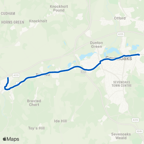 Go-Coach Hire Hartley Road - Trinity School map