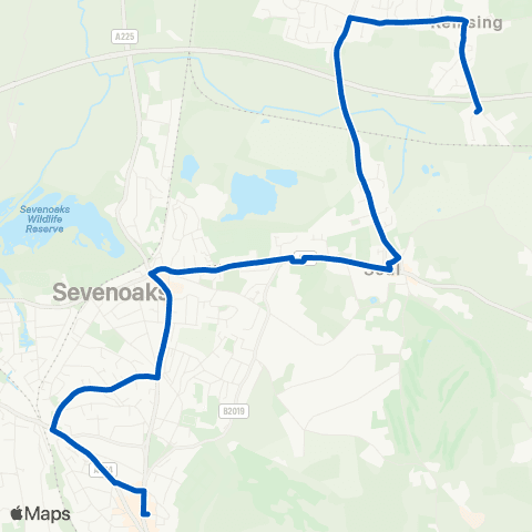 Go-Coach Hire Greenlands Road - Bus Station map