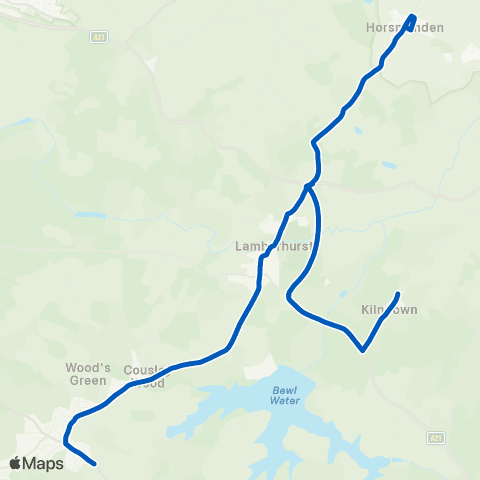 Hams Travel Quarry Centre - The Greyhound map