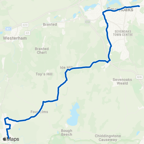 Go-Coach Hire Post Office - Trinity School map