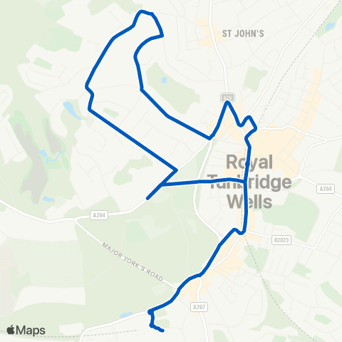 Go-Coach Hire Old W Sta Sainsbury's - Old W Sta Sainsbury's map