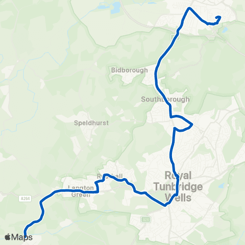 Hams Travel King's Road - Station Road map