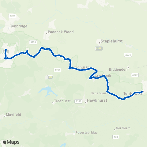 Hams Travel The Vine - Railway Station map