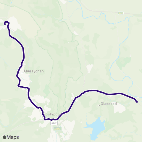 Phil Anslow Travel Kennard Crescent - Usk College Grounds map