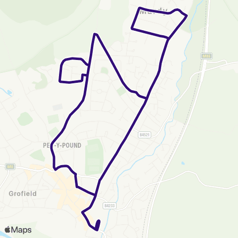Phil Anslow Travel Abergavenny Bus Sta Stand 1 - Abergavenny Bus Sta Stand 1 map