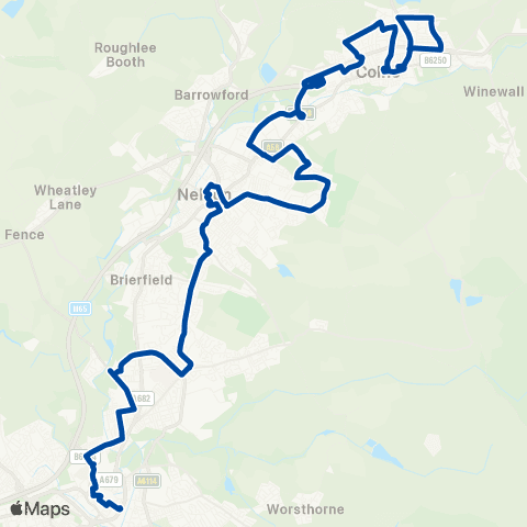 Vision Bus Market Street - Interchange map