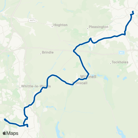 The Blackburn Bus Company Bus Station - Bus Station map