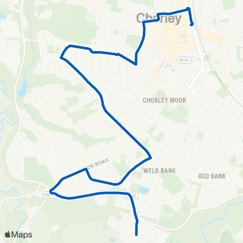 Tyrers Coaches Bus Station - Lower Burgh Way map