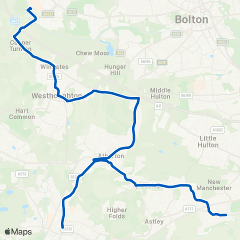 Tyrers Coaches Toughsheet Community Stadium - Ellenbrook Rd map