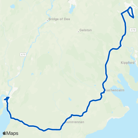 McCall's Coaches Harbour Square - Maxwell Arms map