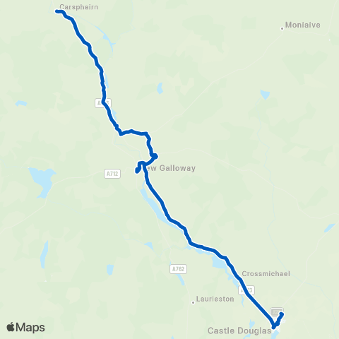 McCall's Coaches Bank House - Medical centre map