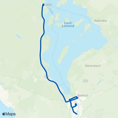 McColls Travel Visitor Centre - St Marys School map