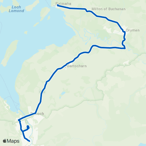 McColls Travel Car Park - St Marys School map