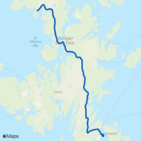 R Robertson & Son Viking Bus Station - Post Office map
