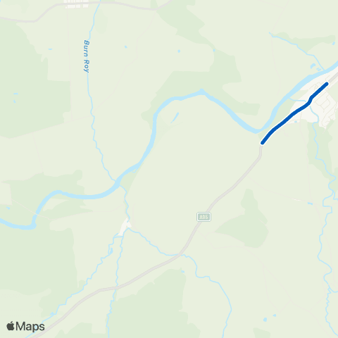 Moray Council The Square - The Square map