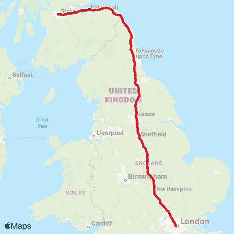National Express Victoria Coach Sta - Buchanan Bus Sta map