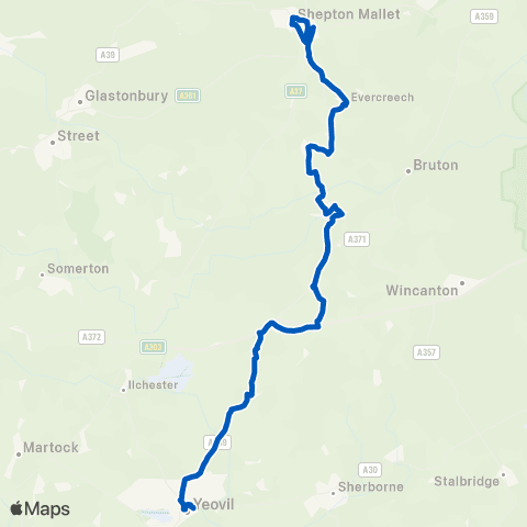 South West Coaches Bus Station - Cenotaph map