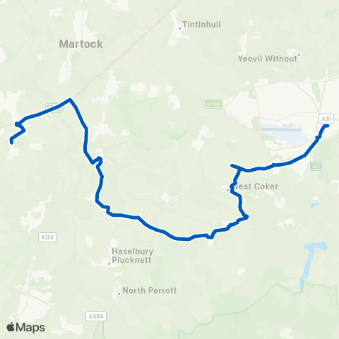Somerset Council The Borough - Royal Oak map