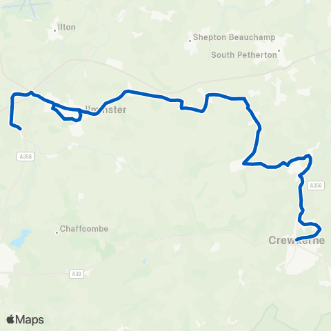 Somerset Council The George Inn - George Hotel map