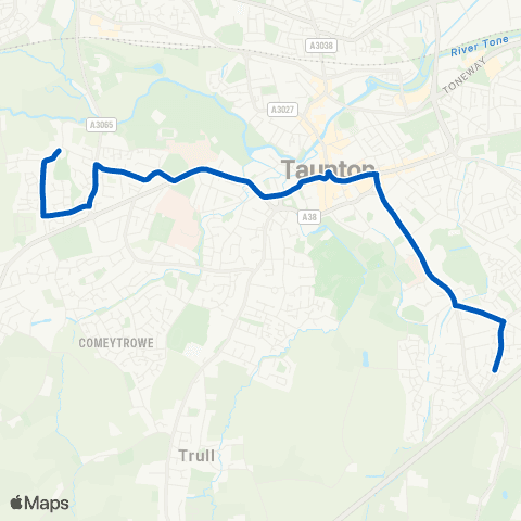 Somerset Council Church - Orchid Close map