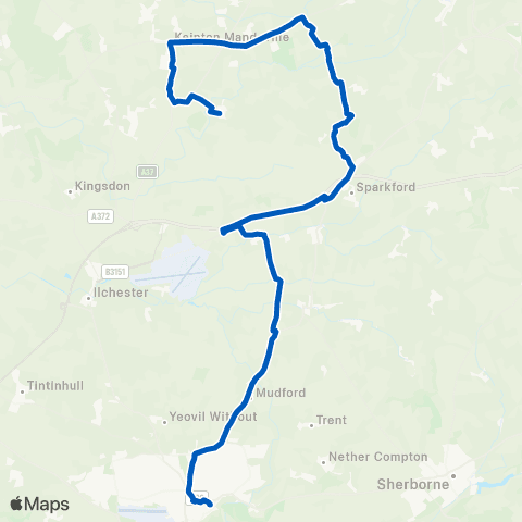 Somerset Council Bus Station - Red Lion Inn map