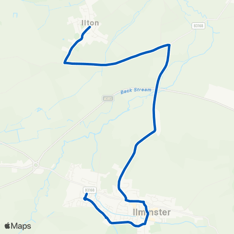 Somerset Council The Square - Church Road map