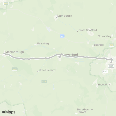 Swindon's Bus Company Newbury Wharf - Ladbrokes map