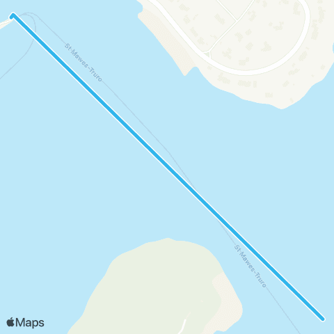 St Mawes Ferry St Mawes Ferry Landing - Pl Ferry Landing map
