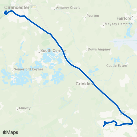 Swindon's Bus Company Coll Grounds (Scholars / Staff ONLY) - Garsington Dr map