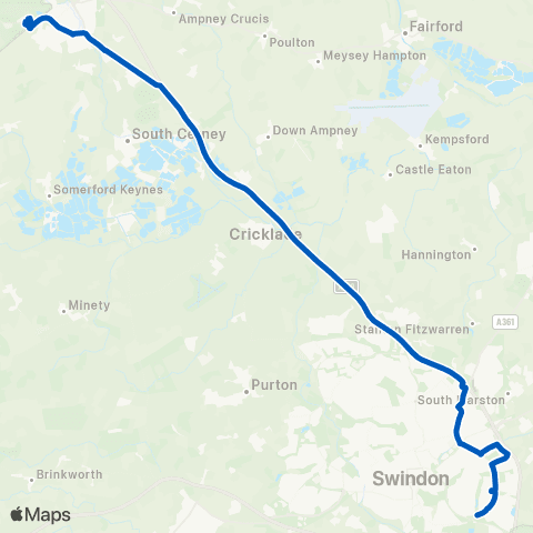 Swindon's Bus Company Coll Grounds (Scholars / Staff ONLY) - Holiday Inn map