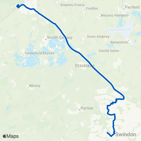 Swindon's Bus Company Coll Grounds (Scholars / Staff ONLY) - Ashworth Rd map