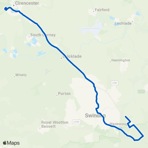 Swindon's Bus Company Coll Grounds (Scholars / Staff ONLY) - Redlands Way map