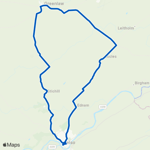 Scottish Borders Council Woodmarket Bus Shelter - Woodmarket Bus Shelter map