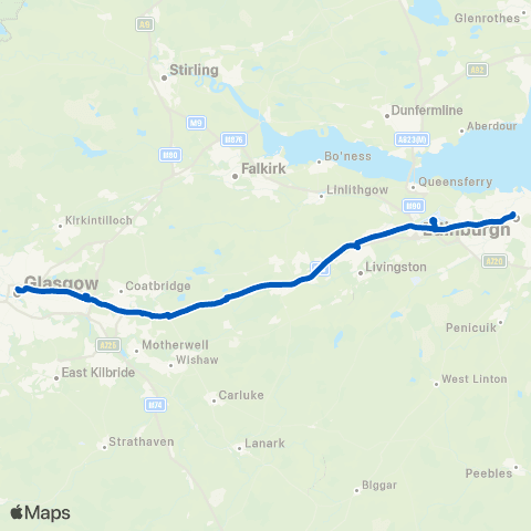 Scottish Citylink Bus Station - Buchanan Bus Station map
