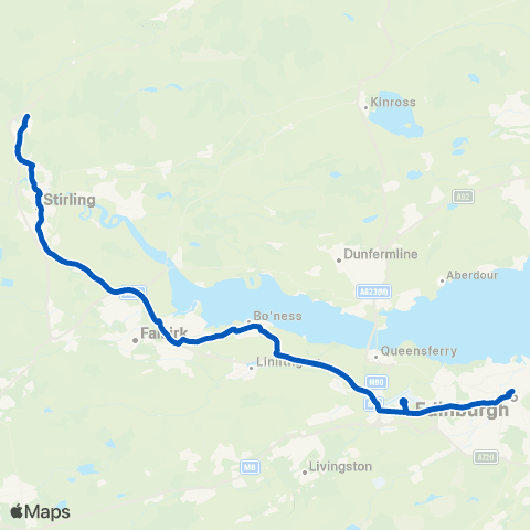 Scottish Citylink Bus Station - Bus Station map