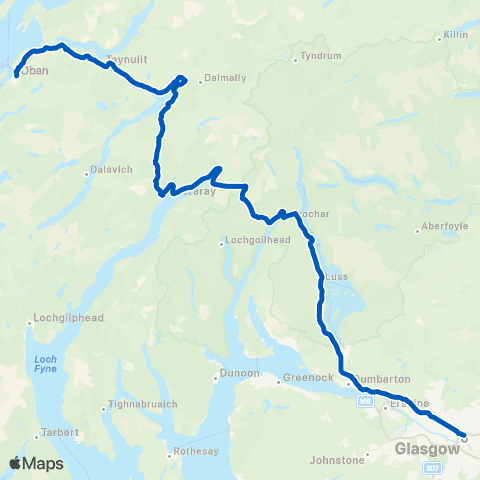 Scottish Citylink Buchanan Bus Station - Bus Station map