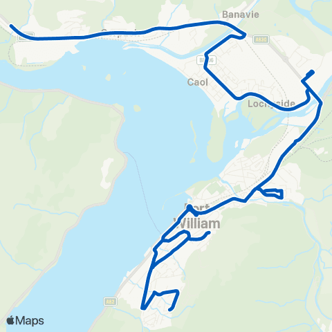 Shiel Buses Perth Place - Annat Industrial Estate map
