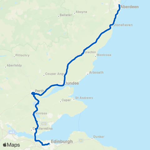 Scottish Citylink Union Square Bus Station - Bus Station map