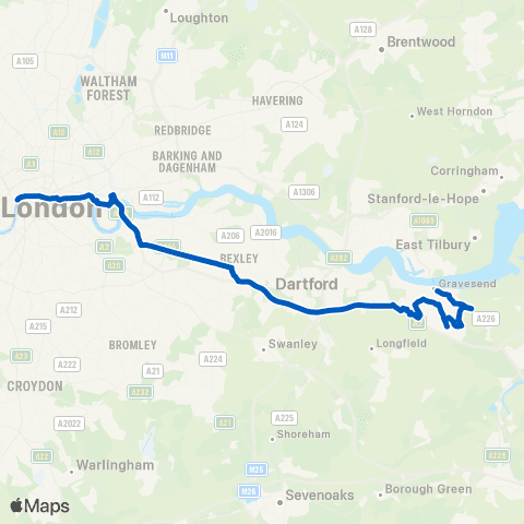 Redwing Coaches Forge Lane - Embankment map