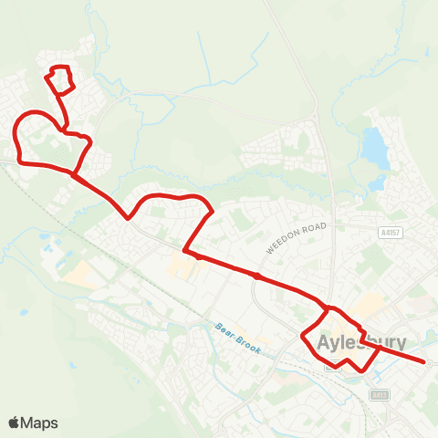 Redline Great Western St - Great Western St map