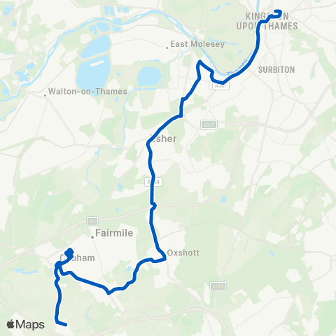 Reptons Coaches Cromwell Rd Bus Station - Middleton Rd map
