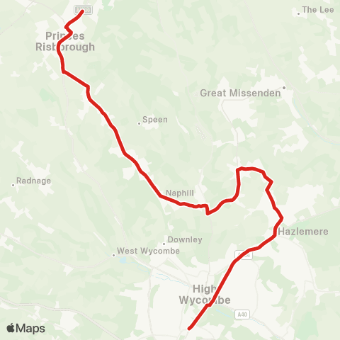 Redline Peters Lane - Marlow Hill Schools map