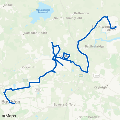 NIBSbuses Bus Station - Asda Store map