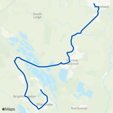 Pulhams Coaches Bartholomew School - Church Mill Close map