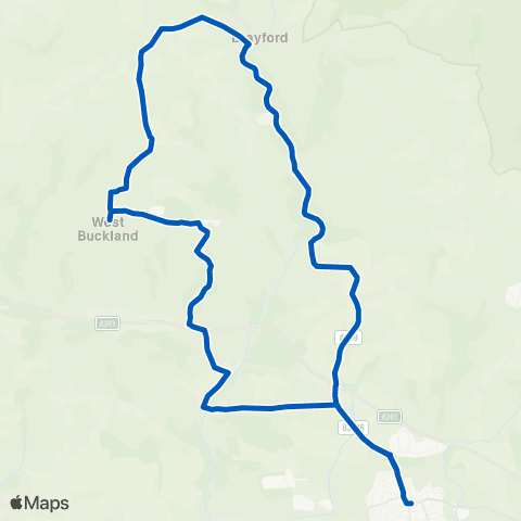 Taw & Torridge Barnstaple Cross - Broad Street map